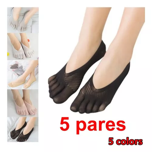 5 pares de calcetines de compresión para dedos ortopédicos