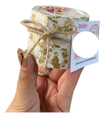 Velas Aromaticas Recuerdo Festejo Boda Xv Años Bautizo 20pz
