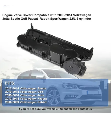 Tapa Punterias C/ Junta Para Vw Jetta 2.5l 2012 2013 2014