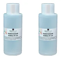 Comprar 2 Removedores De Esmalte Uv Semipermanente Gelificadas 500ml