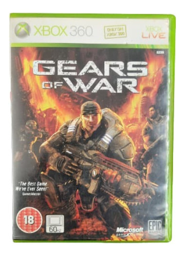 Gears Of War Xbox 360 Mídia Física _pal_