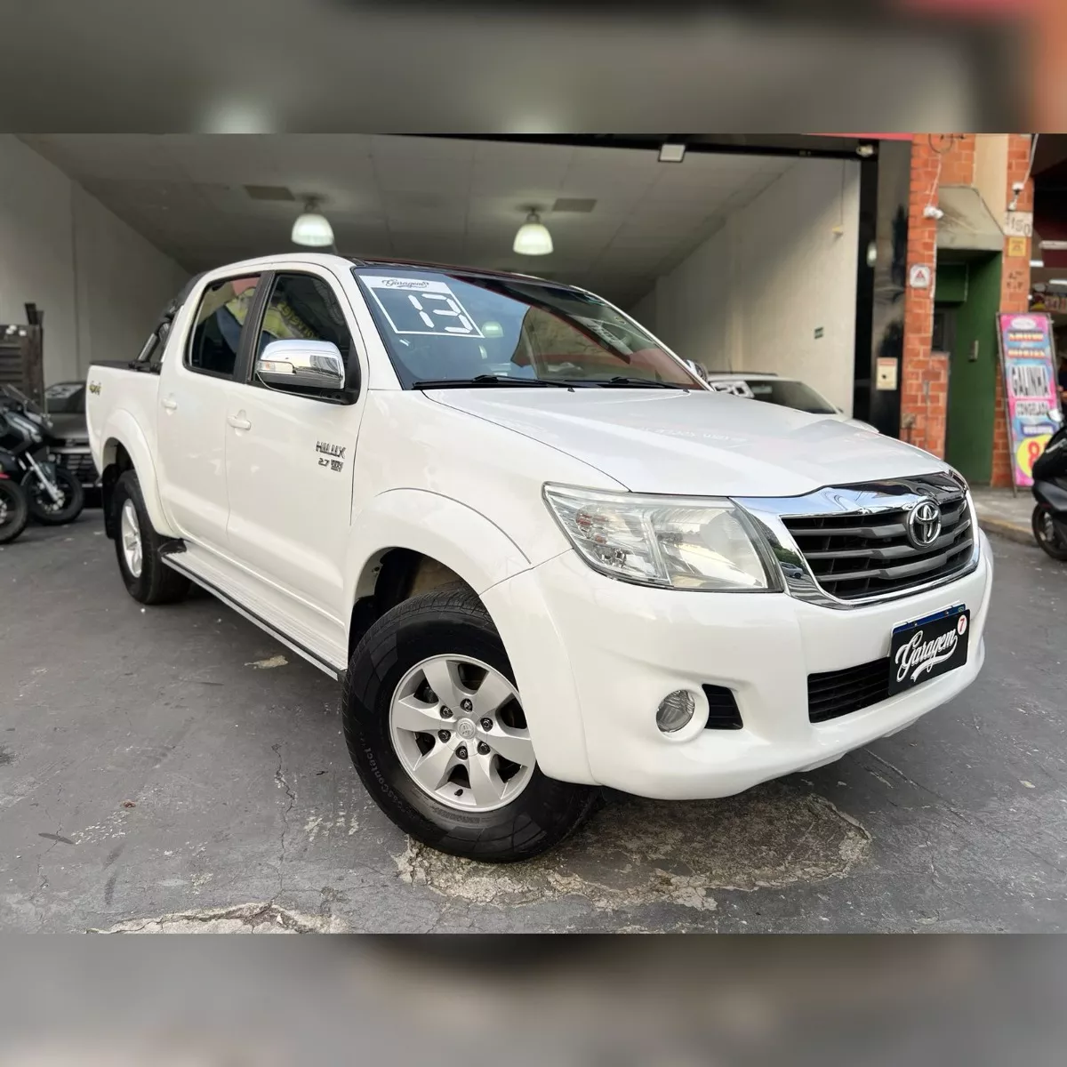 Toyota Hilux 2.7 Srv Cab. Dupla 4x4 Flex Aut. 4p