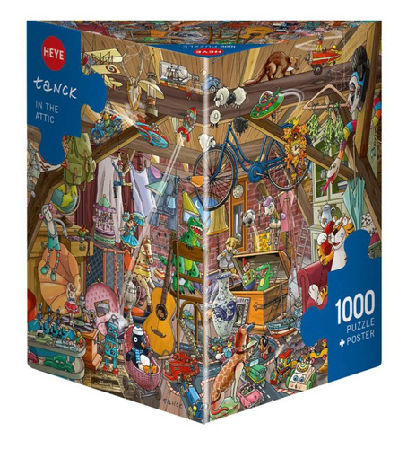 Puzzle Heye 1000 - In The Attic - Rompecabezas