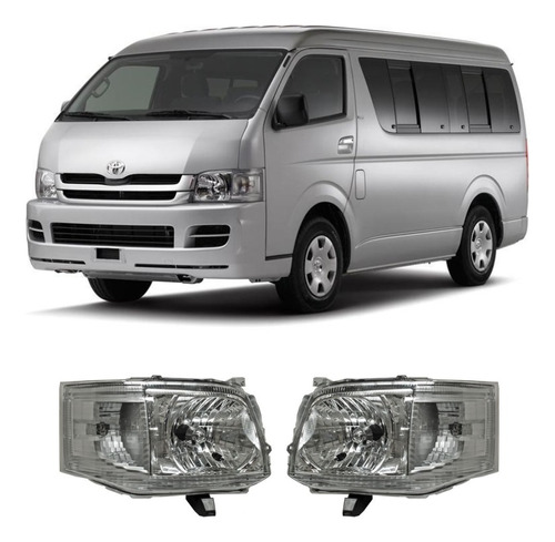 Juego Par Faro Toyota Hiace 2012 2013