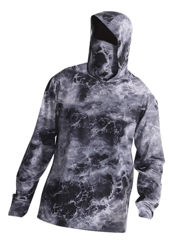 Camisa Con Capucha Y Protección Solar For Hombre, Ropa