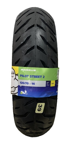 Pneu Traseiro Pcx Nova 2020 120/70 14 Pilot Street 2 S/c