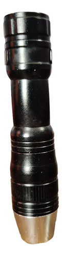 Linterna De Mano Recargable Flashlight Emergencia Senderismo Blanca Negro
