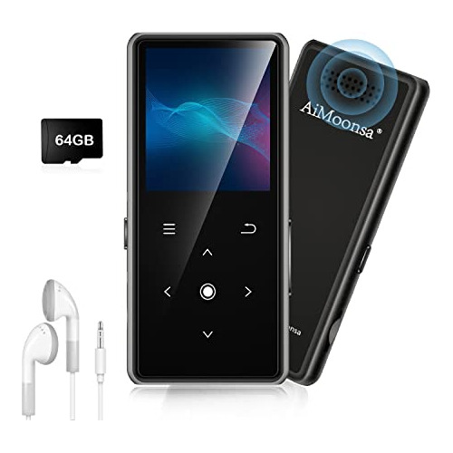 64gb Mp3 Player With Bluetooth 5.2,  Music Player With ...