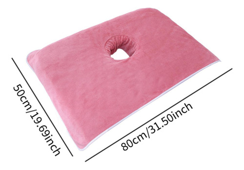 Toalla De Salón De Belleza Con Agujero Para La Cara,