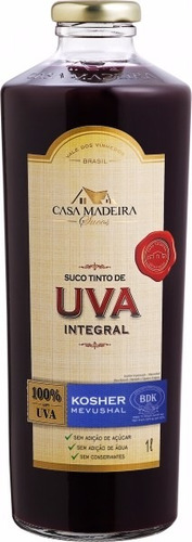 Casa Madeira Suco De Uva Integral Kosher 1 L