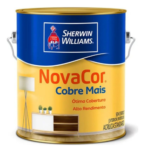 Tinta Novacor Cobre Mais Standard Fosco 3,6l - Sherwin-willi