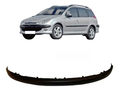 Moldura Parachoque Delant. Para Peugeot 206sw 1.6 2002 2008