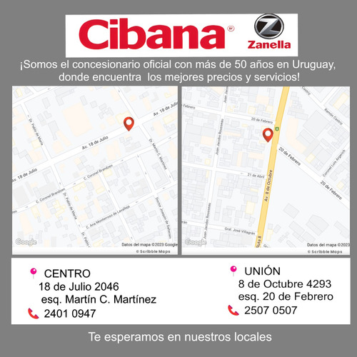 Moto Zanella Sapucai 200 Cc Clásica