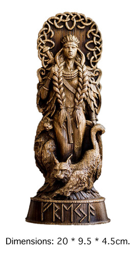 Escultura De Dios Griego De Resina, Estatua De Thor Loki Odi