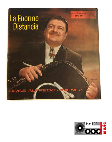 Lp José Alfredo Jiménez - La Enorme Distancia - Excelente 