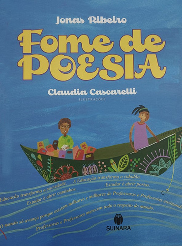 Fome De Poesia, De Ribeiro, Jonas. Editora Suinara, Capa Mole, Edição 1 Em Português, 2023