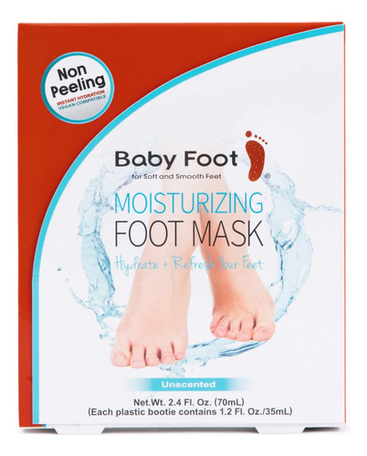 Baby Foot Mascarilla Hidratante Para Pies, Sin Pelar, Trata.