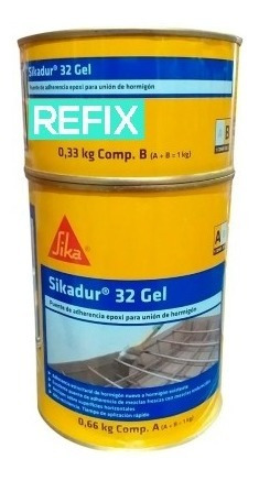 Sikadur 32 Gel X 1kg Puente De Adherencia Para Hormigon