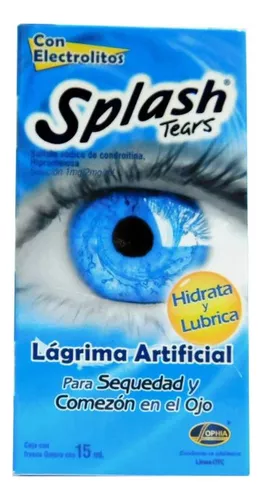 Splash Tears 15ml Lagrima Artificial Del Ojo Seco 2 Pack