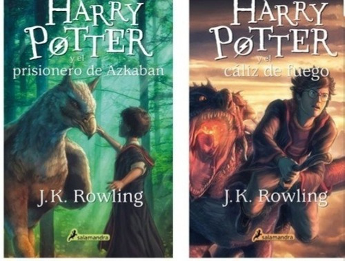 Harry Potter Tomos 3, 4, 5, 6 Y 7 / Tapa Blanda / Originales