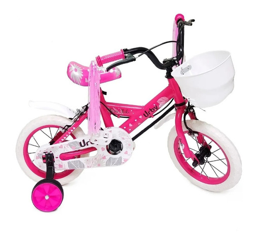 Bicicleta Infantil Rodado 12 Urby Bikes Con Rueditas 