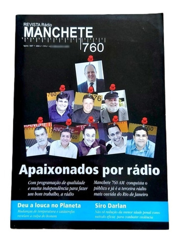 Revista Manchete N0 Ago/2007 Apaixonados Por Rádio