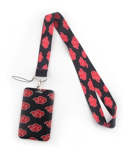 Lanyard Naruto Akatsuki Anime Cinta Colgante+portacredencial