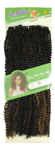 Cabelo Cacheado Oganico Anna Ser Mulher 300gm Cor Sp1b/27