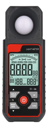 Medidor De Luz Para Fotografía Digital Luxmeter 300000lux