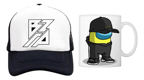 Gorra Bizarrap Y Taza Bzrp Rap Trap Regueton