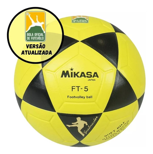 Bola Mikasa Proffisional Ft-5  Futevolei Selo Fifa Pro Real