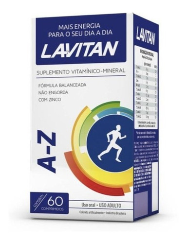 Lavitan Energia Multivitamínico Similar Pharmaton Vitaminas