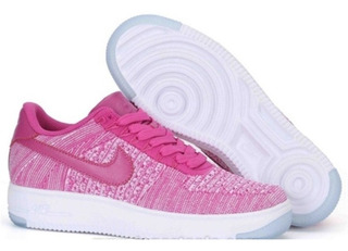 nike air force plateadas
