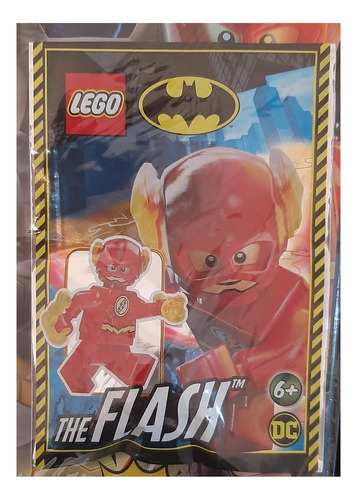 Lego Mini Figura Flash Con Fascículo Bloques