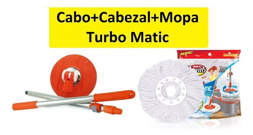 Repuesto Palo Cabo Giratorio P Turbo Matic Iberia + Rep Mopa