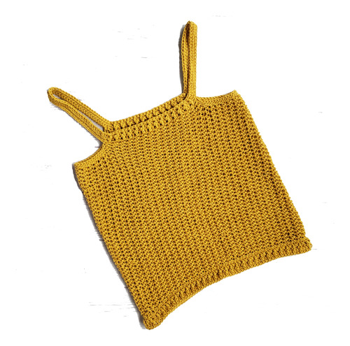 Remera Musculosa De Verano Tejido Al Crochet Faisaflor