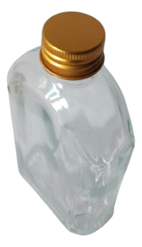 14 Botella De Vidrio Tequilera 100ml Con Tapa Anfora Pachita