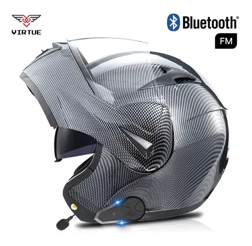 Bluetooth Integrado Modular Flip Up Casco De Motocicleta