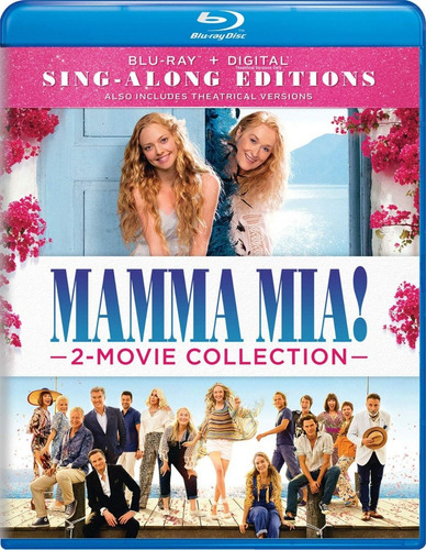 Blu-ray Mamma Mia Collection / Incluye 2 Films