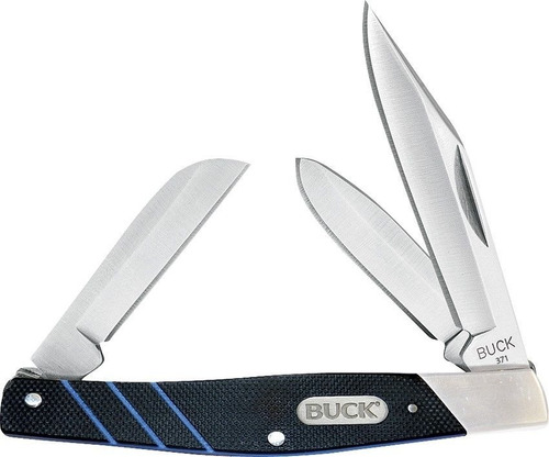 Canivete 371 Buck G10 3 Lâminas Original Lindo Bom Presente