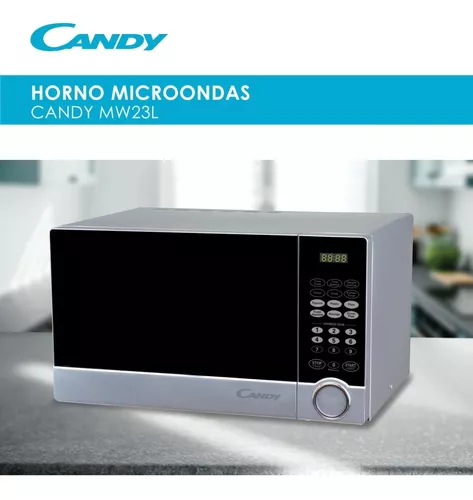 Horno Microondas + Grill Candy Mw23l Digital 23 Litros 800w