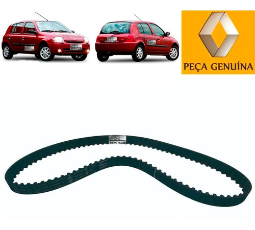 Correia Dentada Clio Ii 1.6 8v K7m 2000 A 2002 130286355r 