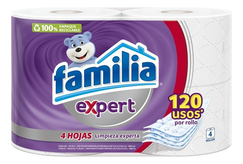 Papel Higienico Familia Expert X 4 Und.