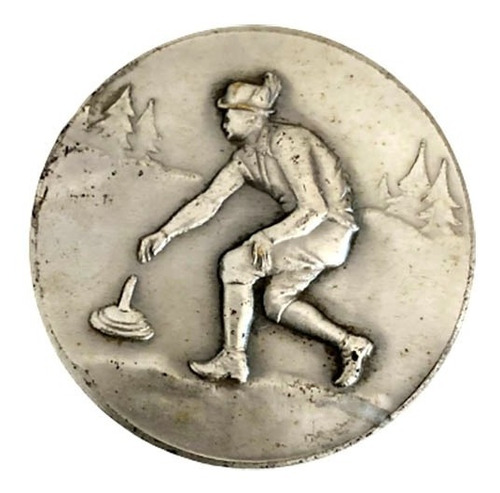 Antigua Medalla Trofeo Deporte Rareza Austria 1957-58
