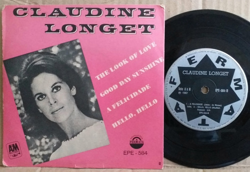 Claudine Longet - The Look Of Love - Ep Simple Brasil 1967
