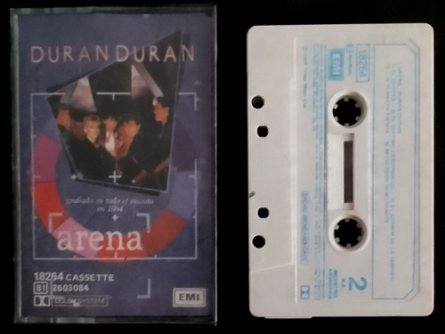 Duran Duran- Arena -cassette -nacional-1984