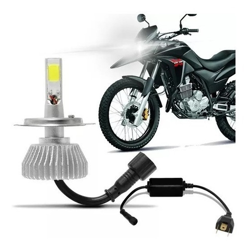 Lampada Super Led  Farol Moto Xre 300 6000k 2010 Á 2018