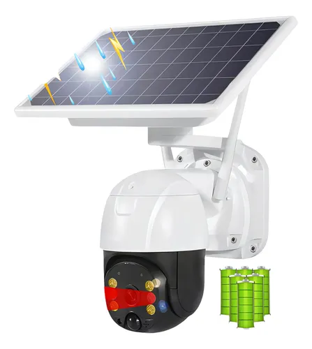 comprar Solar Wifi Câmera Externa Vigilância Resiste Sol Chuva Ip66