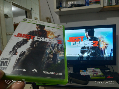 Jogo Xbox 360 Just Cause 2 Original Estados Unidos Completo (Usado)