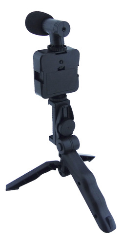 Estabilizador Para Smartphone Tripode Luz Microfono Control
